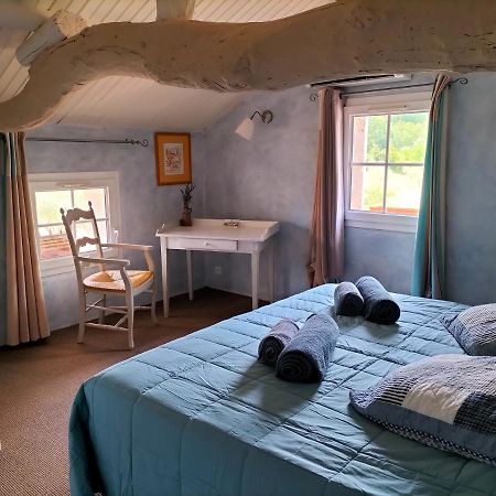 Chambre Olivette Mas Bel Esperance Saint-Andre-d'Olerargues Luaran gambar